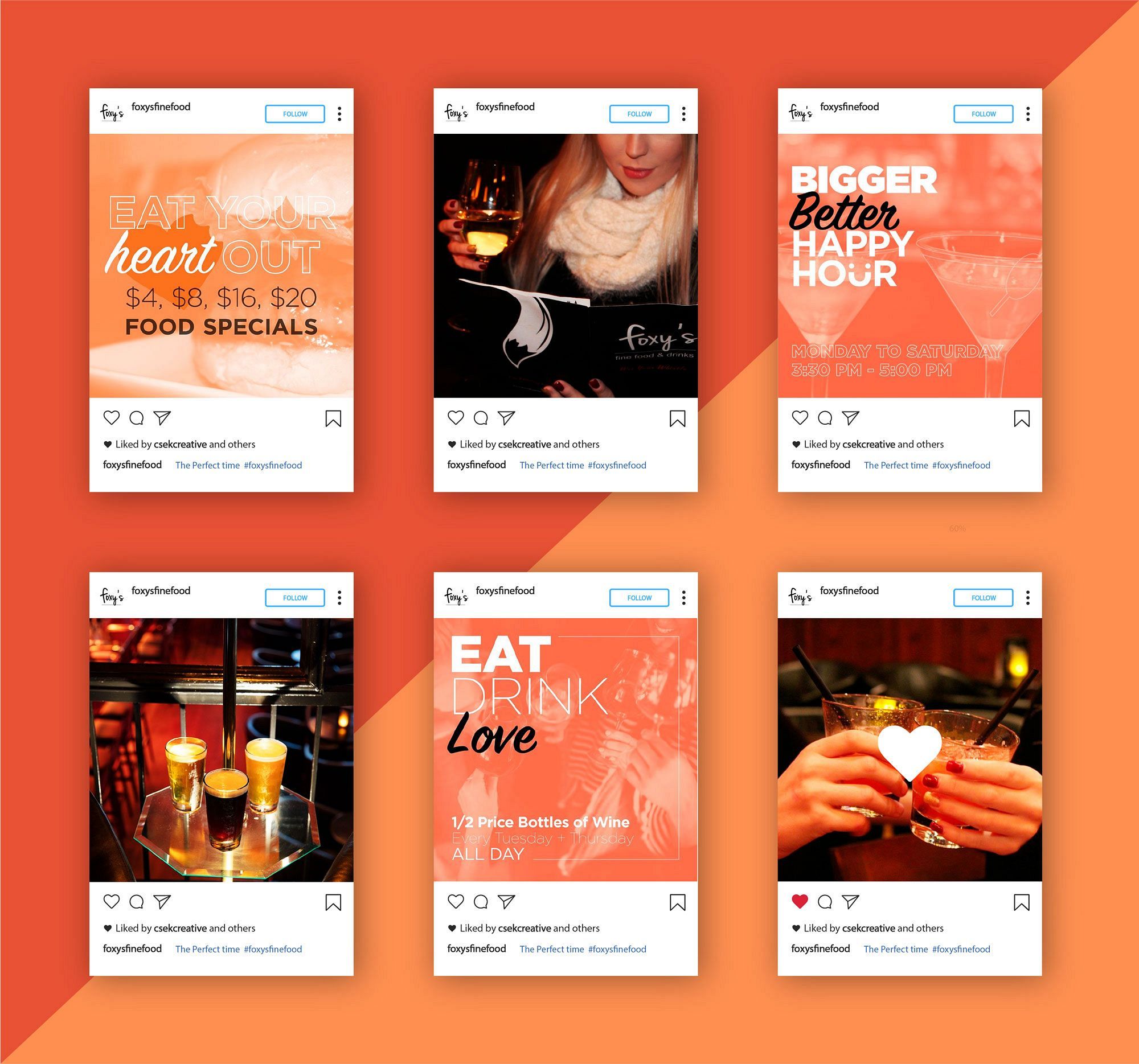 Foxys Instagram Campain